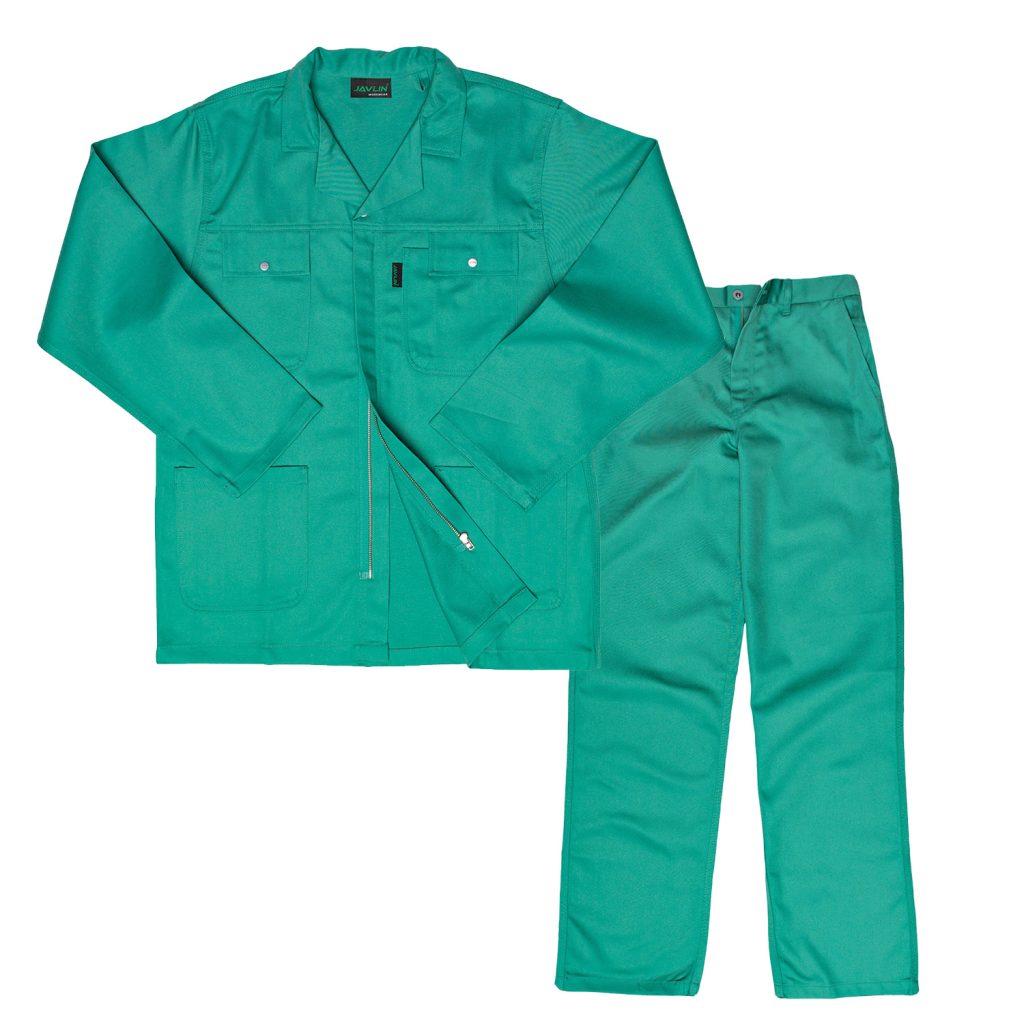 Emerald Green TwoPiece Flame Retardant Conti Suit