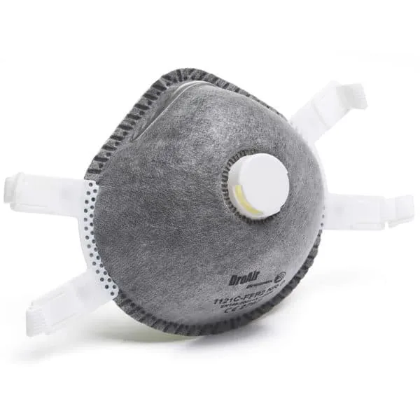 Disposable Active Carbon FFP2 Dust Mask c/w Valve