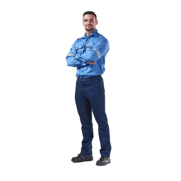 21 Cal Arc Denim Trouser