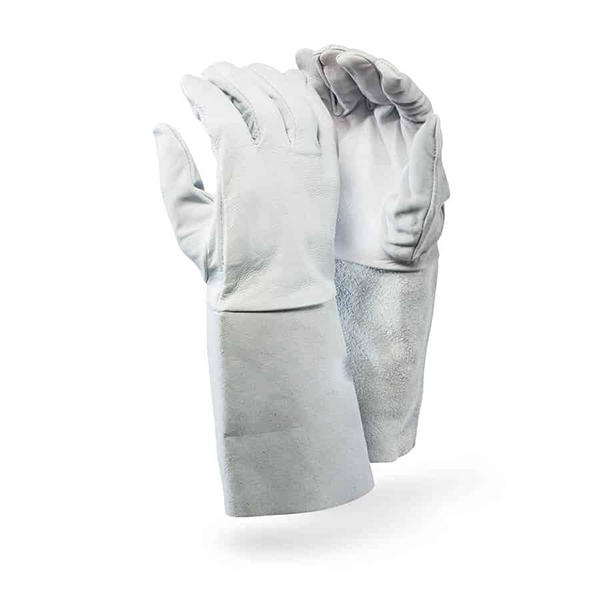 Goatskin Leather Glove Extended Cuff